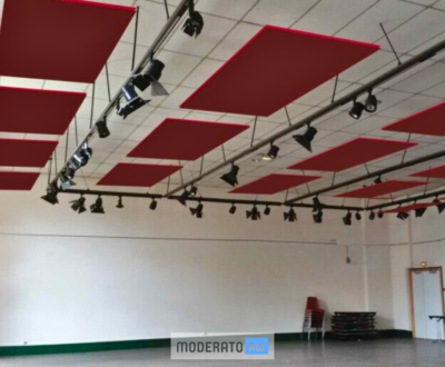 Panneaux d&rsquo;absorption acoustique pour salles de spectacles